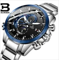 Genuine Luxury Switzerland BINGER Brand Mens Watches