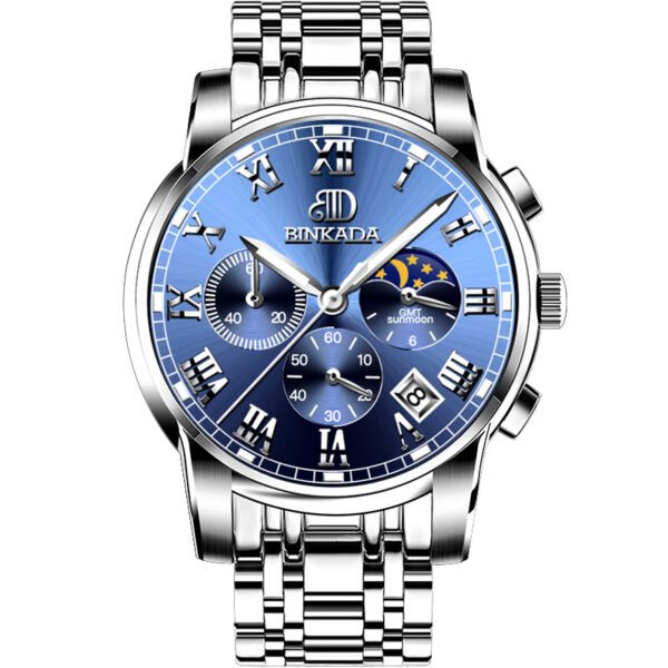 Men's Fashion Quartz Watch Waterproof - Image 3